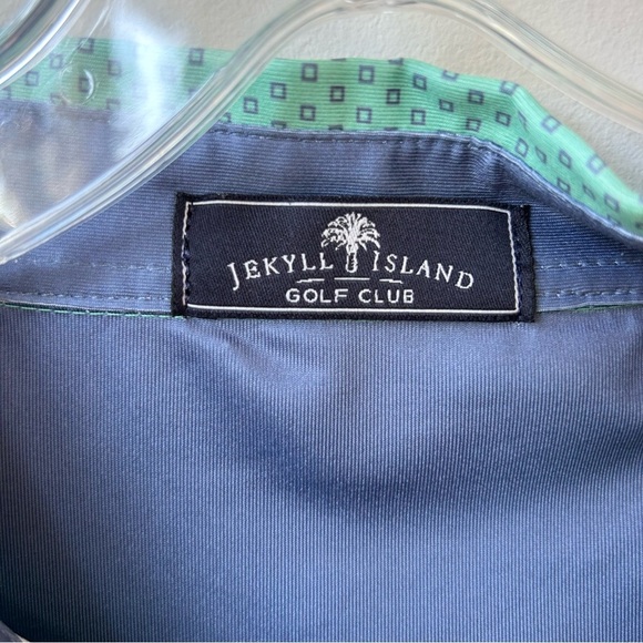 Men’s Jekyll Island Golf Club performance polo shirt - Picture 5 of 8